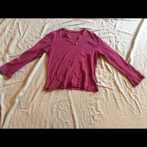 Aventura long sleeve organic cotton shirt - medium